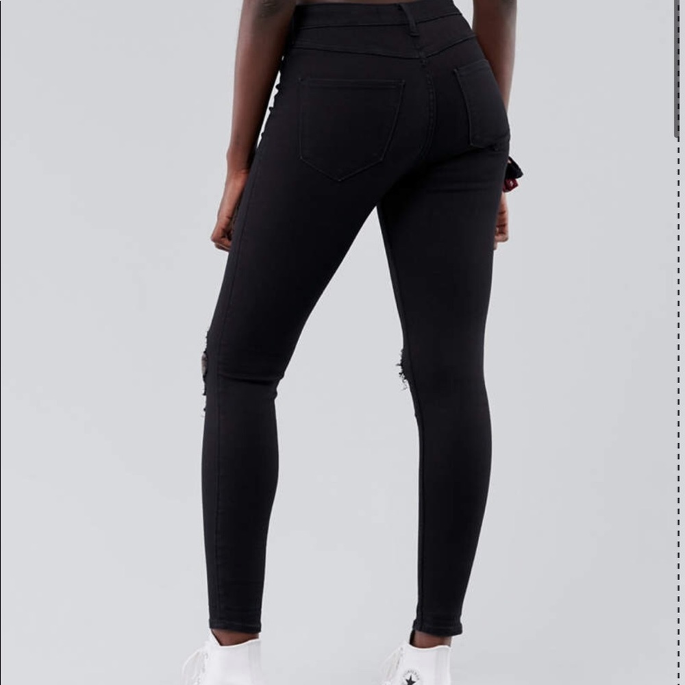 Hollister High-Rise Crop Jean Leggings - Picture 2 of 5